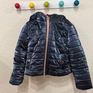 Kids Navy Michael Kors Coat